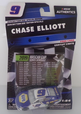 Chase Elliott 2019 NAPA Daytona 500 1:64 Nascar Authentics Diecast Chase Elliott 2019 NAPA Daytona 500 1:64 Nascar Authentics Diecast