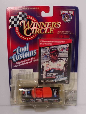 Dale Earnhardt 1998 Goodwrench Service Plus 57 Chevy 1:64 Winners Circle Diecast Cool Customs Series Dale Earnhardt 1998 Goodwrench Service Plus 57 Chevy 1:64 Winners Circle Diecast Cool Customs Series