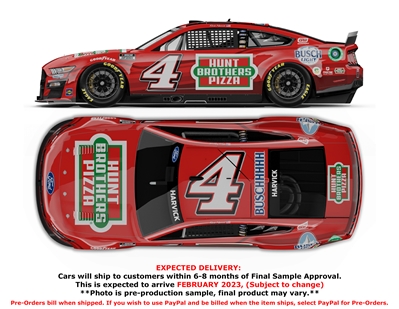 *Preorder* Kevin Harvick 2022 Hunt Brothers Pizza Red 1:64 Nascar Diecast Kevin Harvick, Nascar Diecast, 2022 Nascar Diecast, 1:64 Scale Diecast,